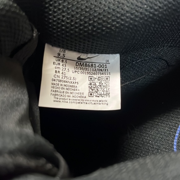 Nike Court Vision Low Men's Sneaker -New without Tags- - Picture 6 of 6